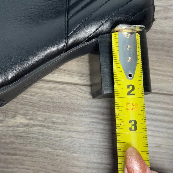 Adrienne Vittadini  Black Ankle Booties - Picture 6 of 8